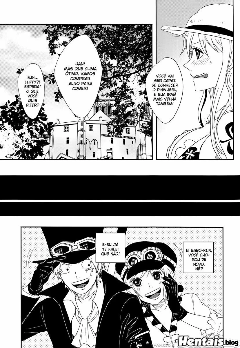 Sexo no One Piece: Luffy x Nami