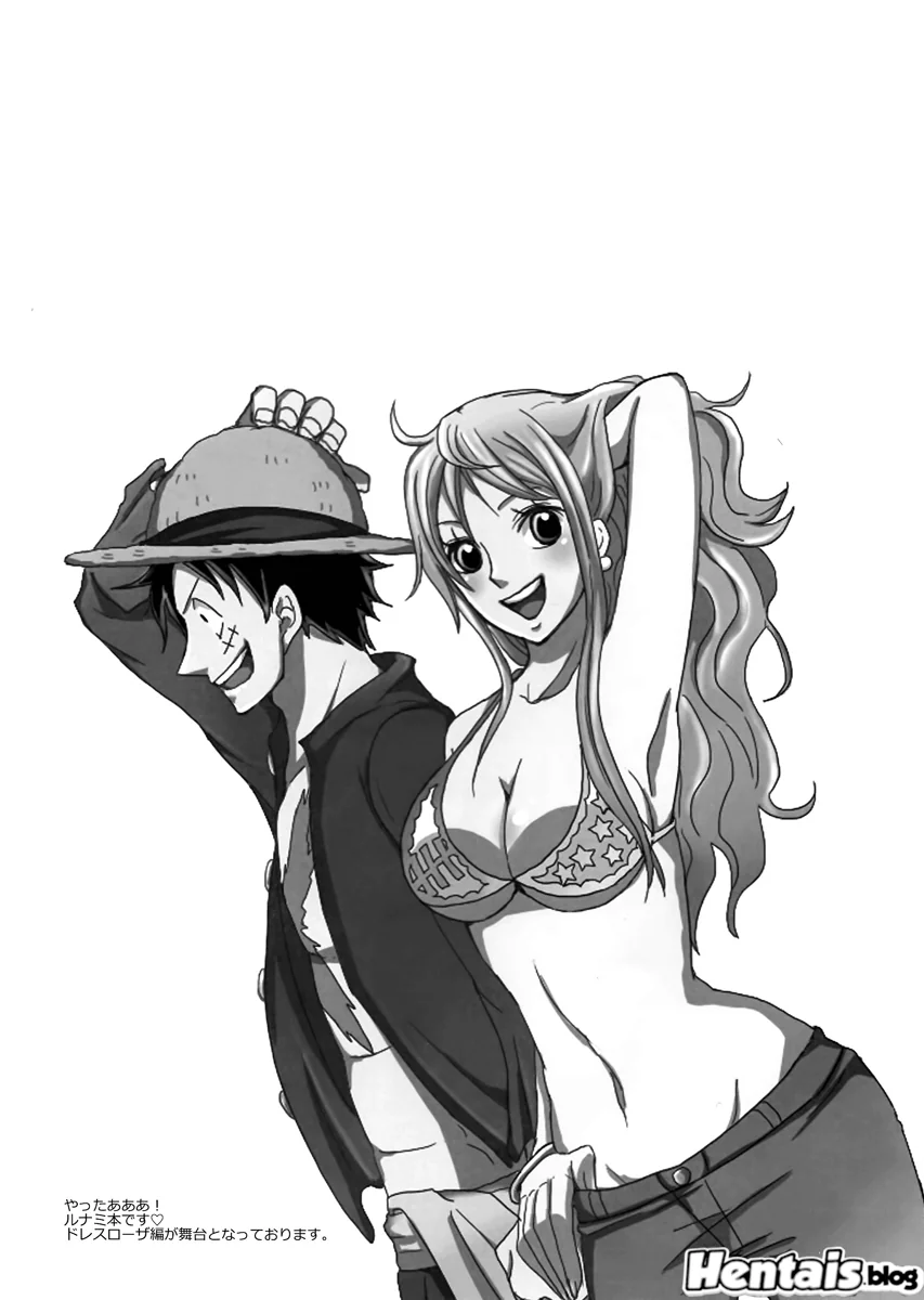 Sexo no One Piece: Luffy x Nami