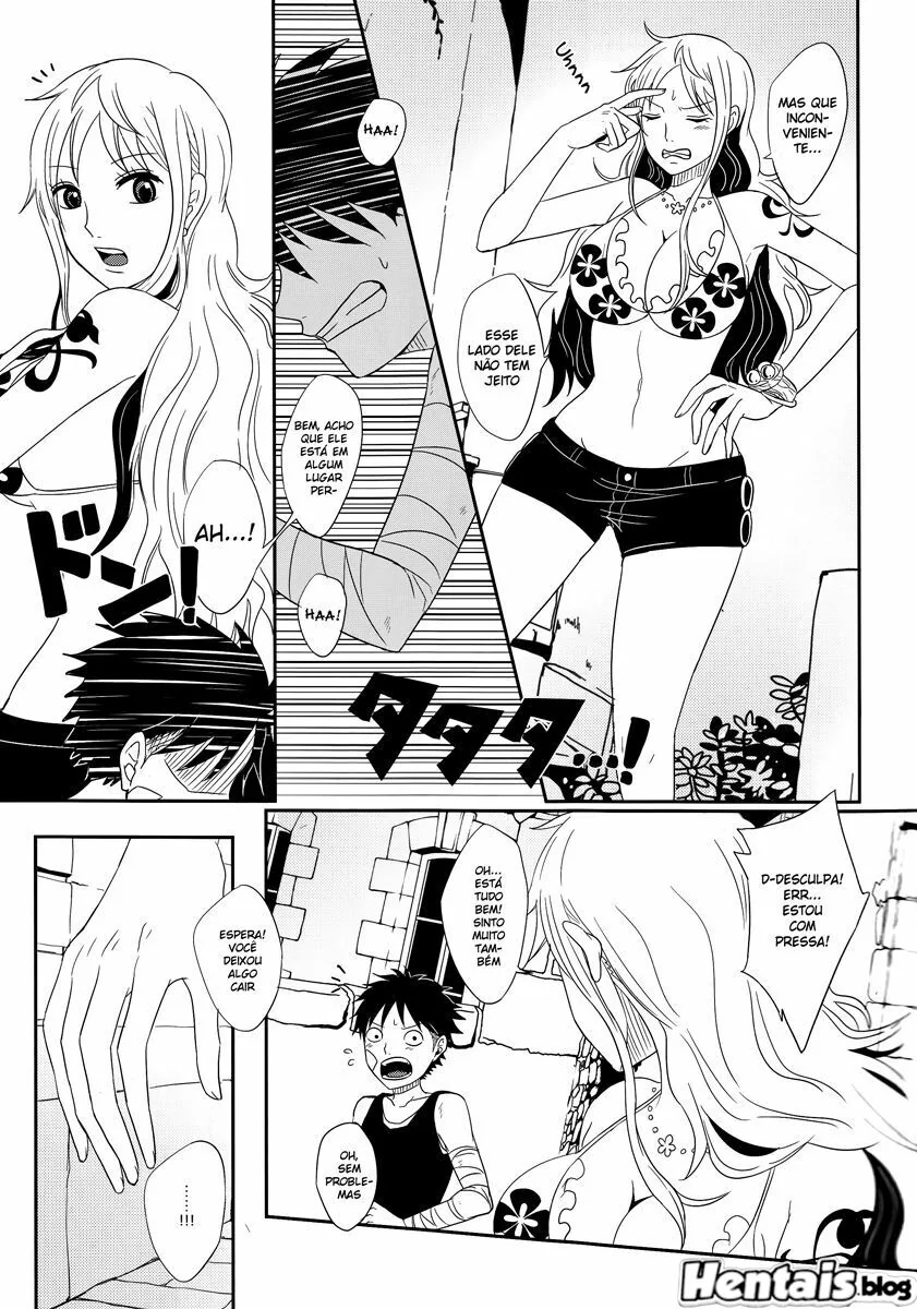 Sexo no One Piece: Luffy x Nami