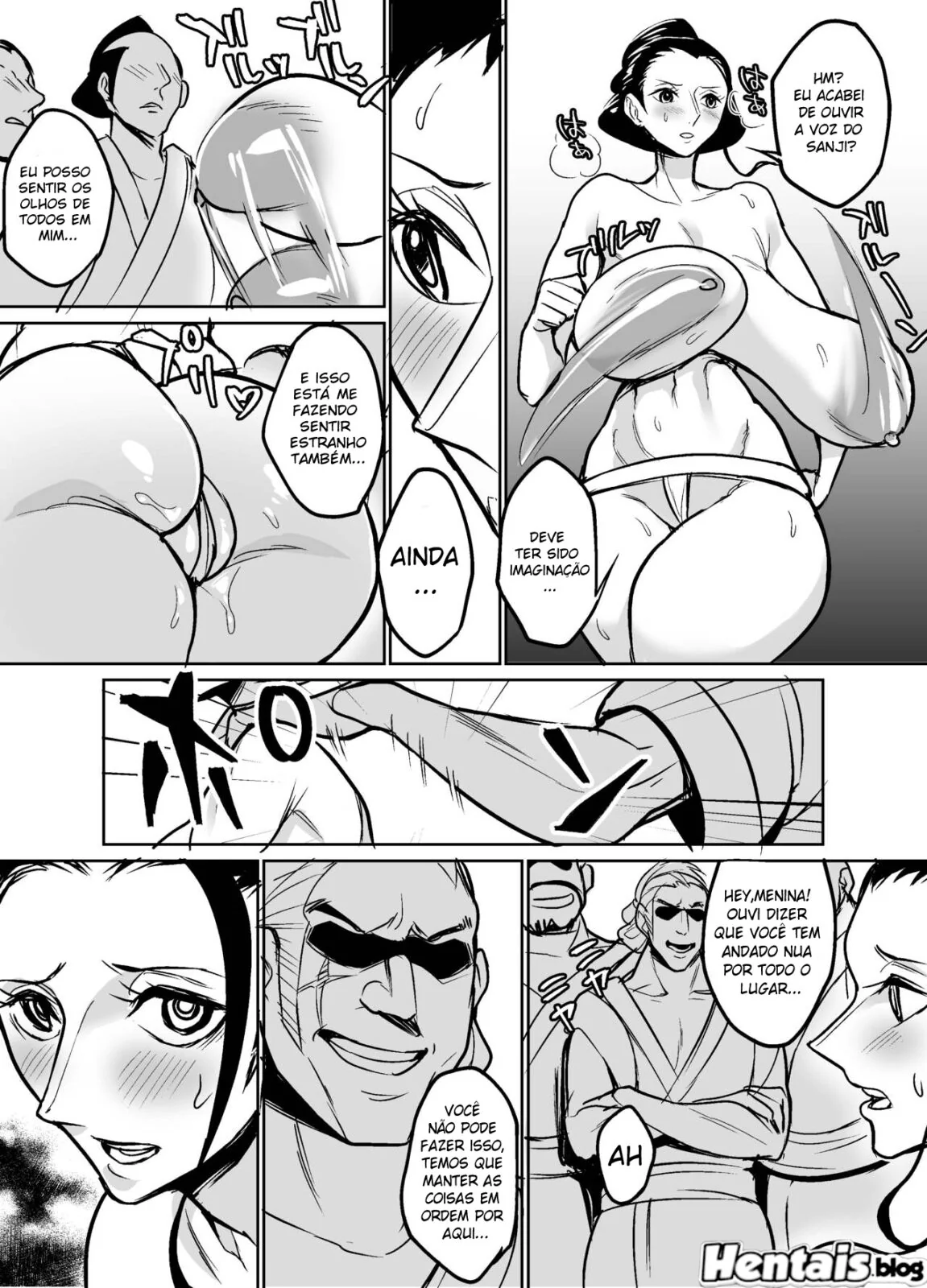 One Piece Hentai: Nico Robin Safada