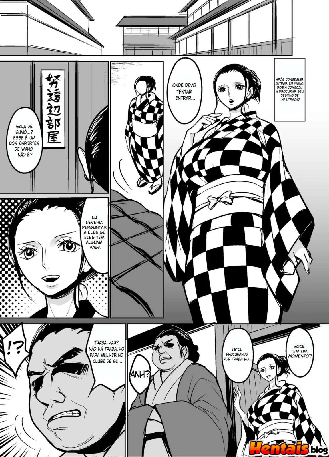 One Piece Hentai: Nico Robin Safada