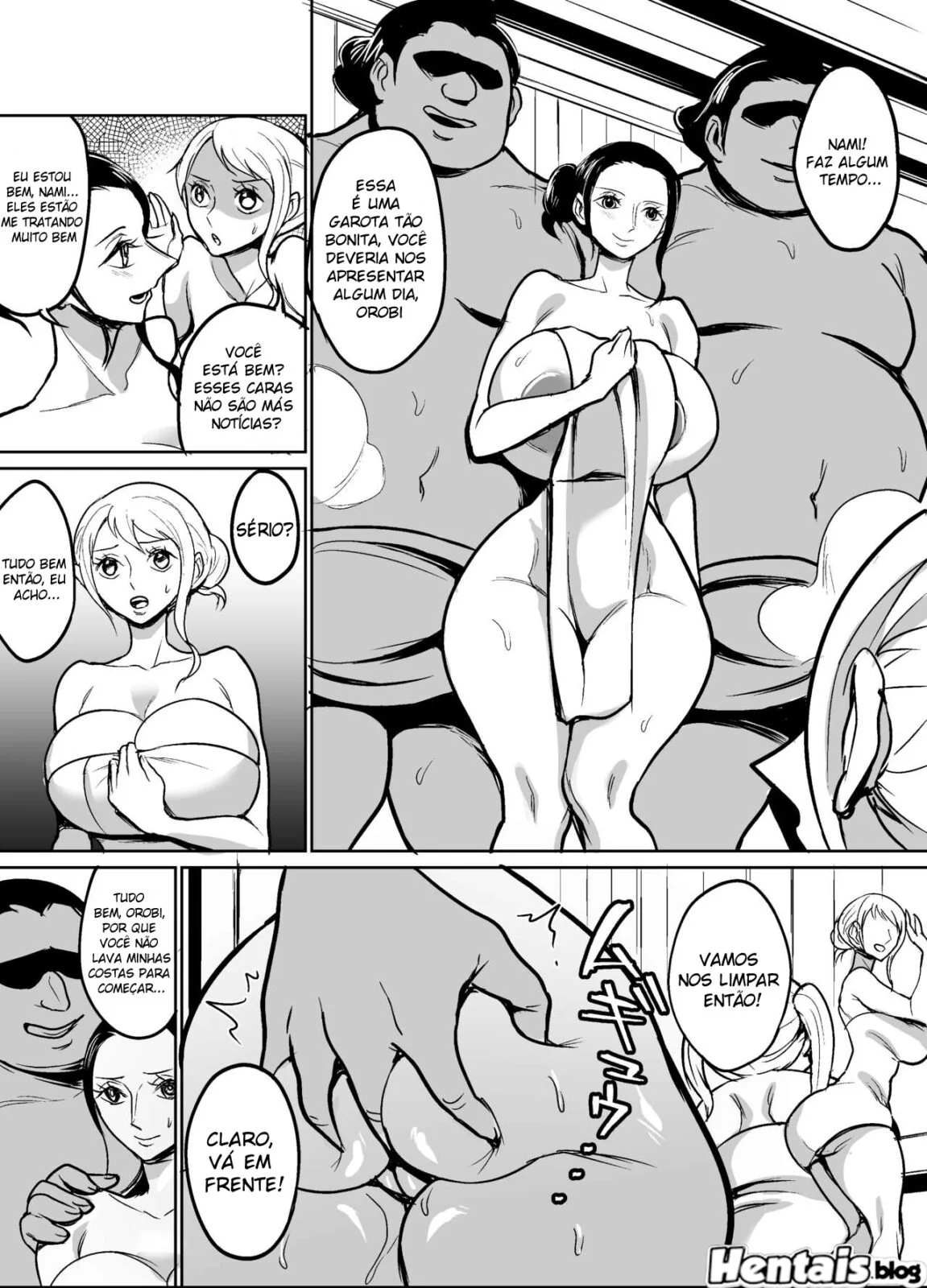 One Piece Hentai: Nico Robin Safada