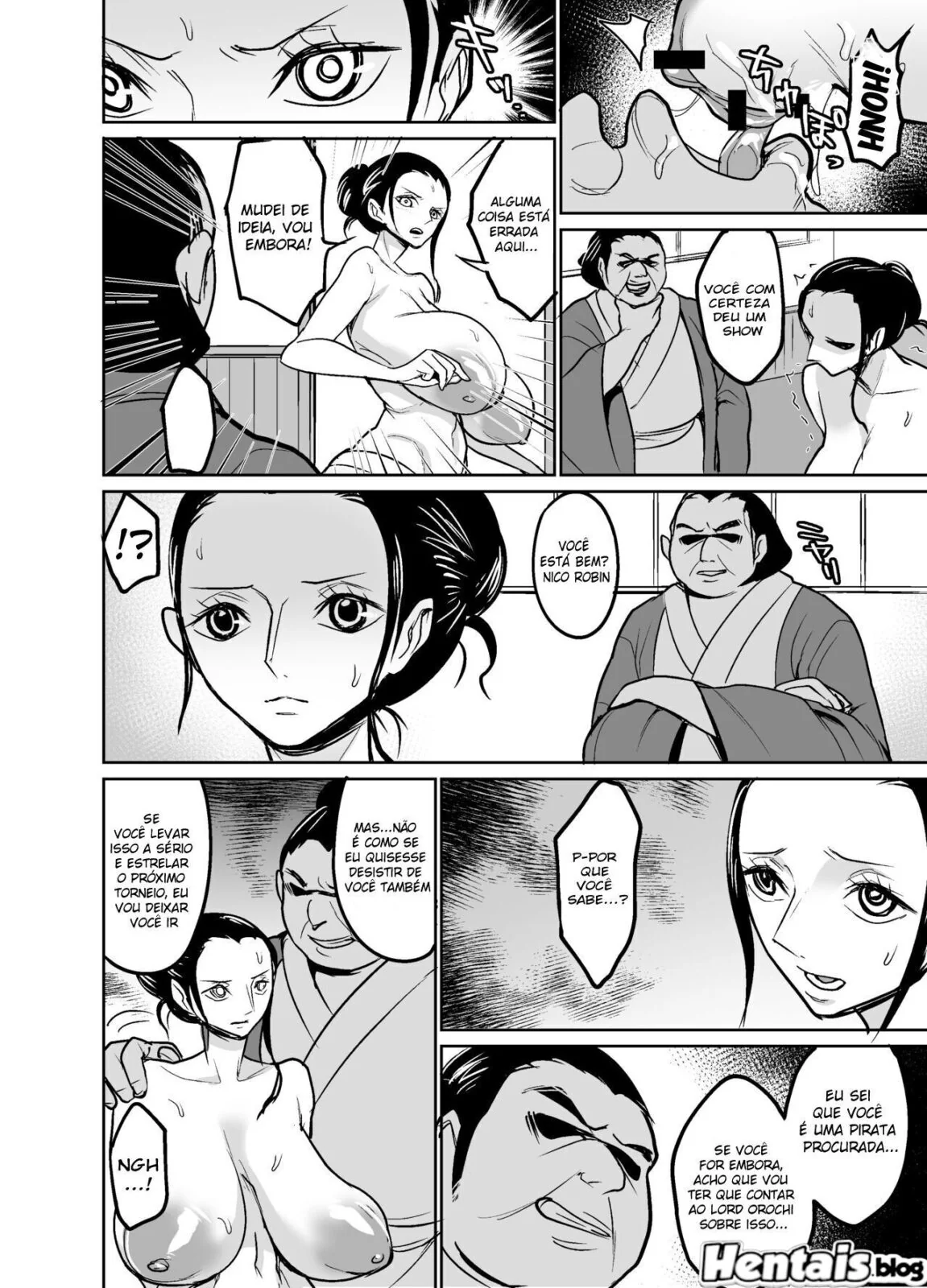 One Piece Hentai: Nico Robin Safada