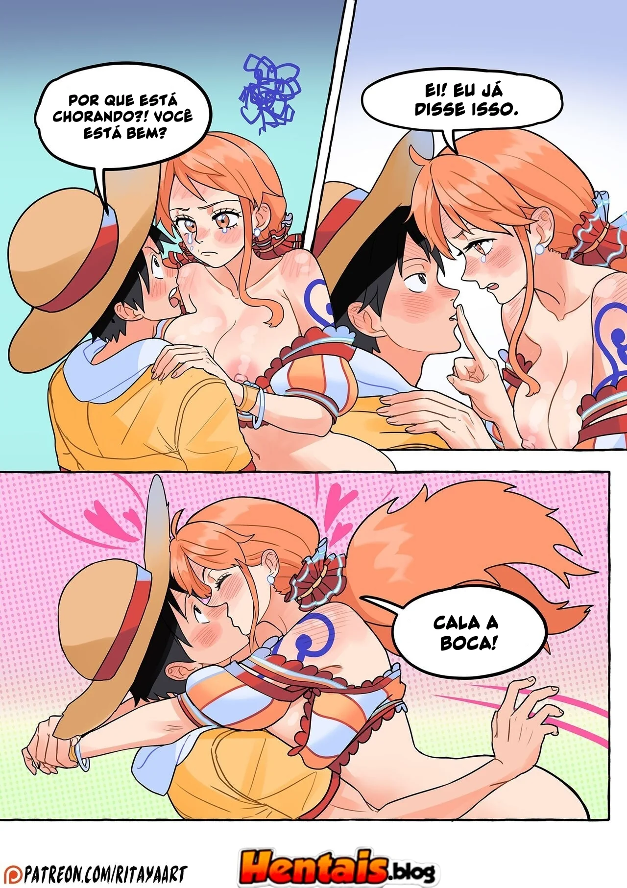 One Piece Sexo: Safadeza da Ilha Deserta