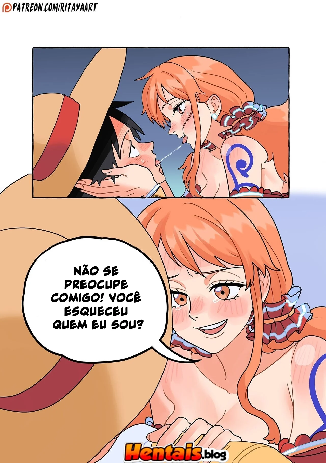One Piece Sexo: Safadeza da Ilha Deserta