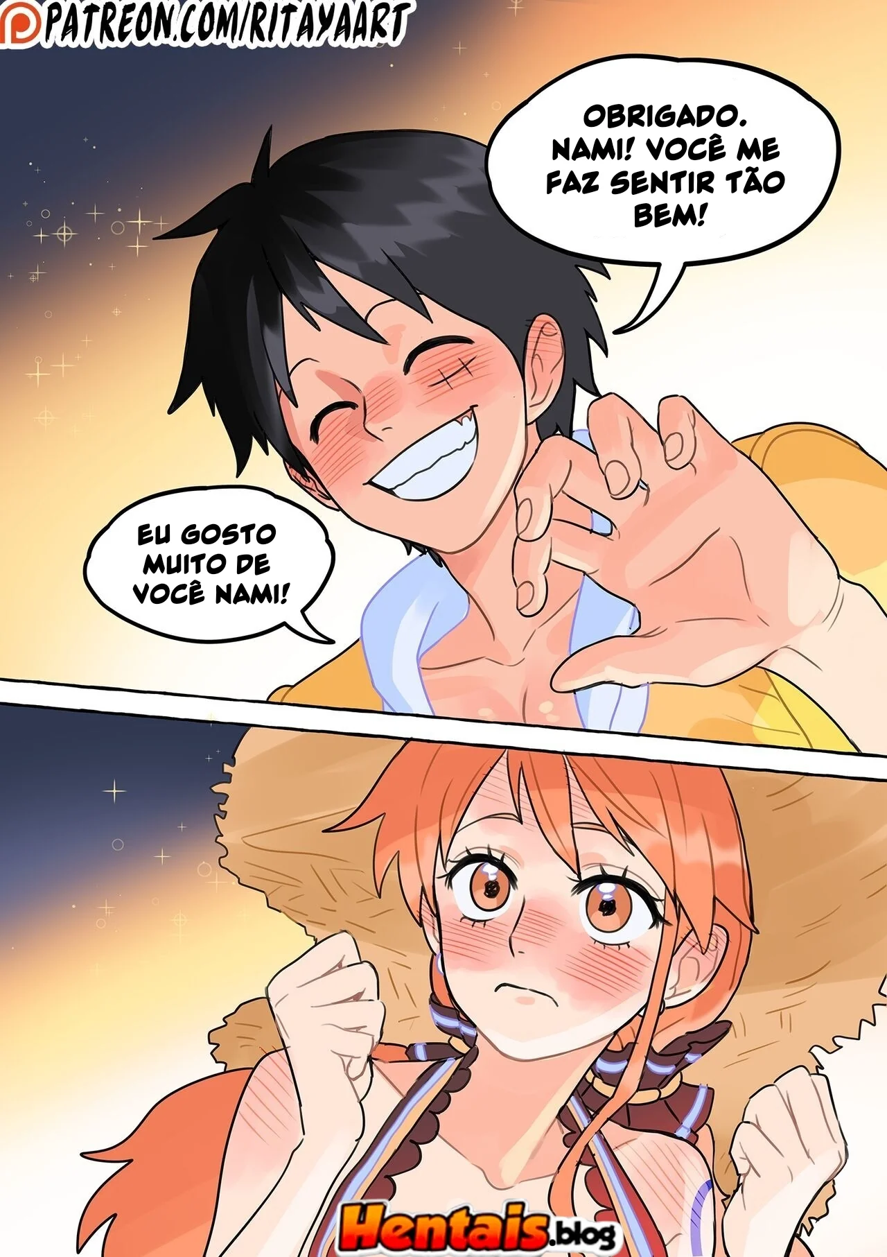 One Piece Sexo: Safadeza da Ilha Deserta
