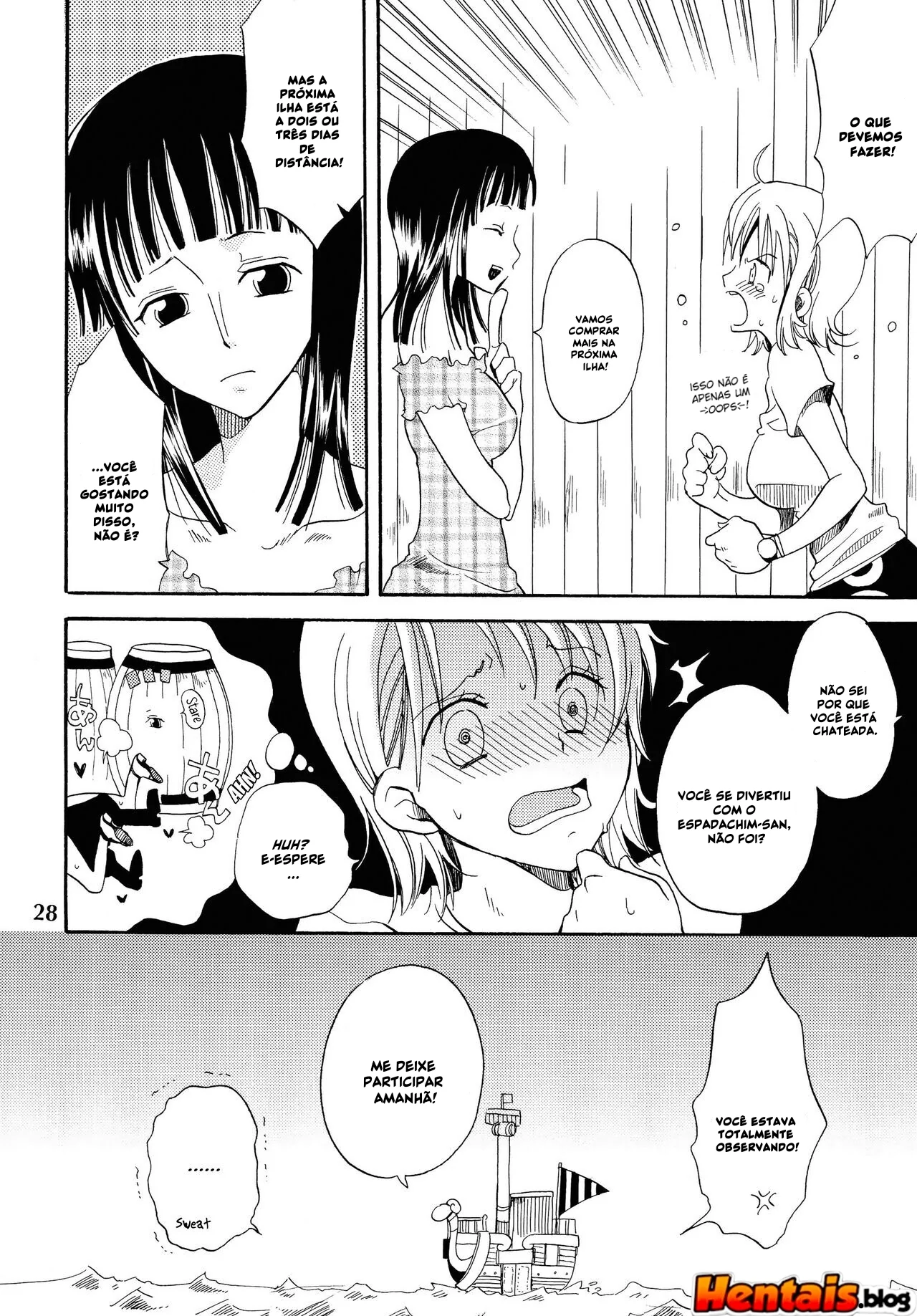 Piranha Nua Cavalgando na Pica – Soco de Felicidade 6 em Hentai HQ Brasileiro
