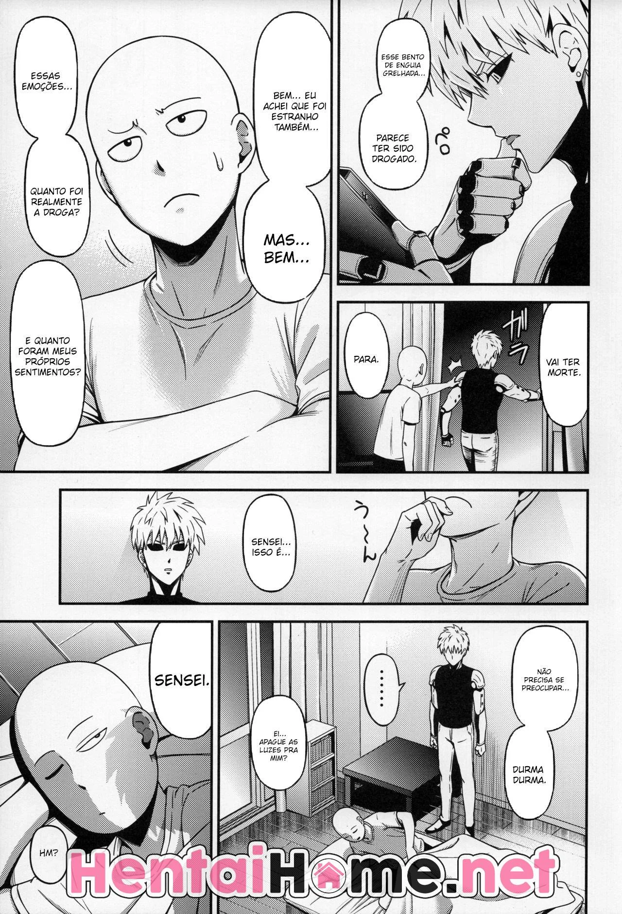 Saitama Fodendo a Piranha da Fubuki em Hentai HQ Brasileiro