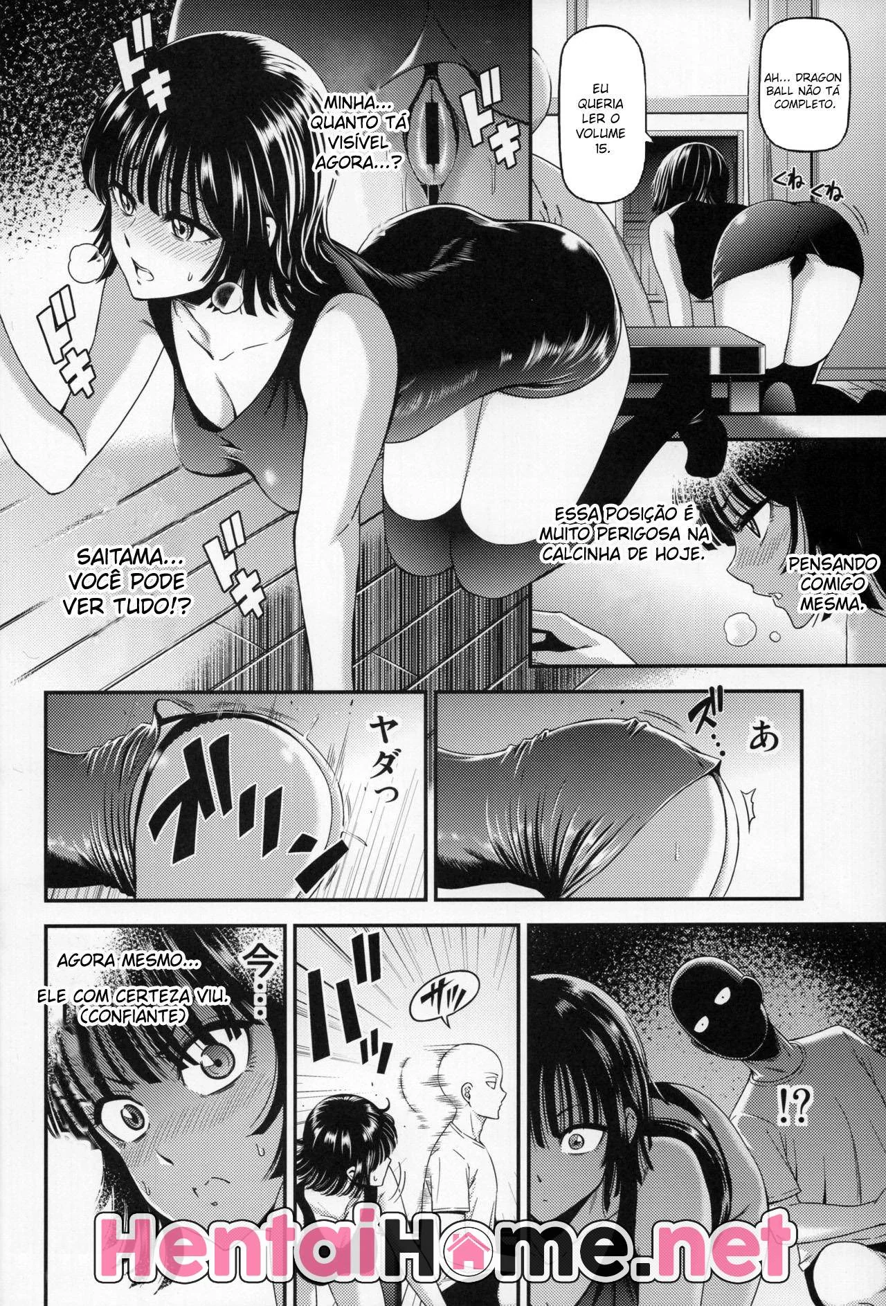 Saitama Fodendo a Piranha da Fubuki em Hentai HQ Brasileiro