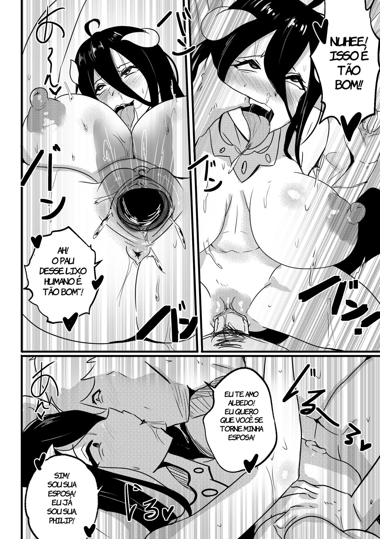 Overlord Hentai: B-Trayal 40 O Desejo Obscuro de Albedo