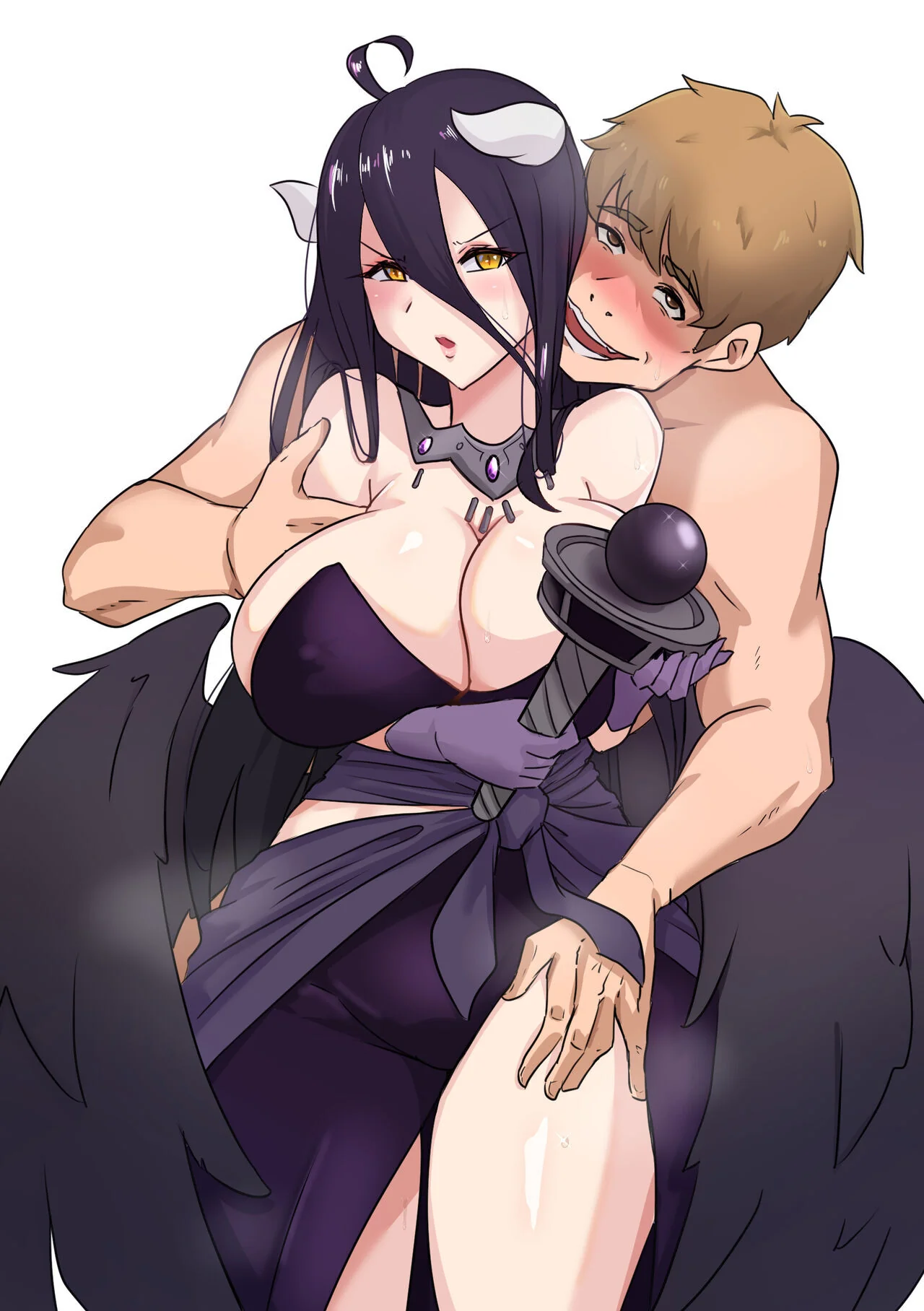 Overlord Hentai: B-Trayal 40 O Desejo Obscuro de Albedo