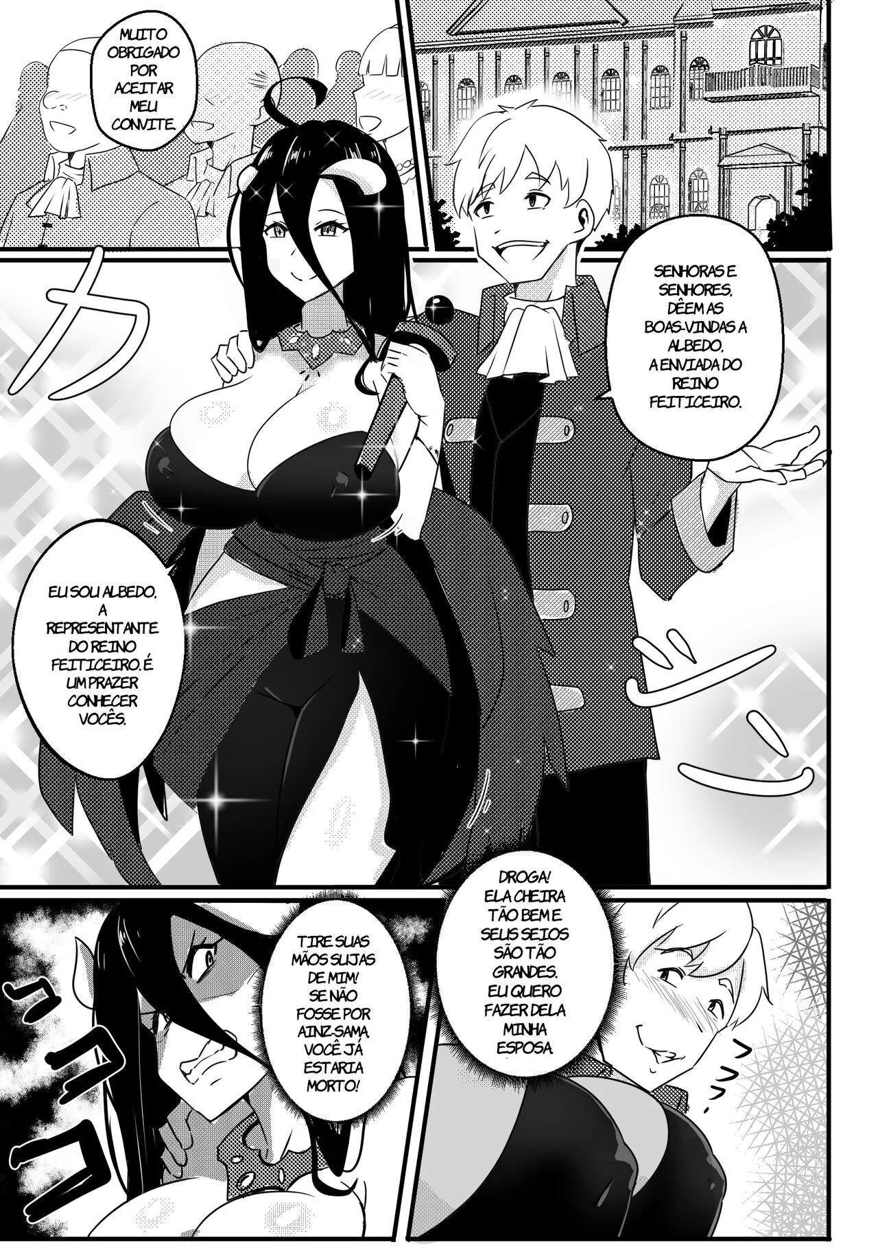 Overlord Hentai: B-Trayal 40 O Desejo Obscuro de Albedo