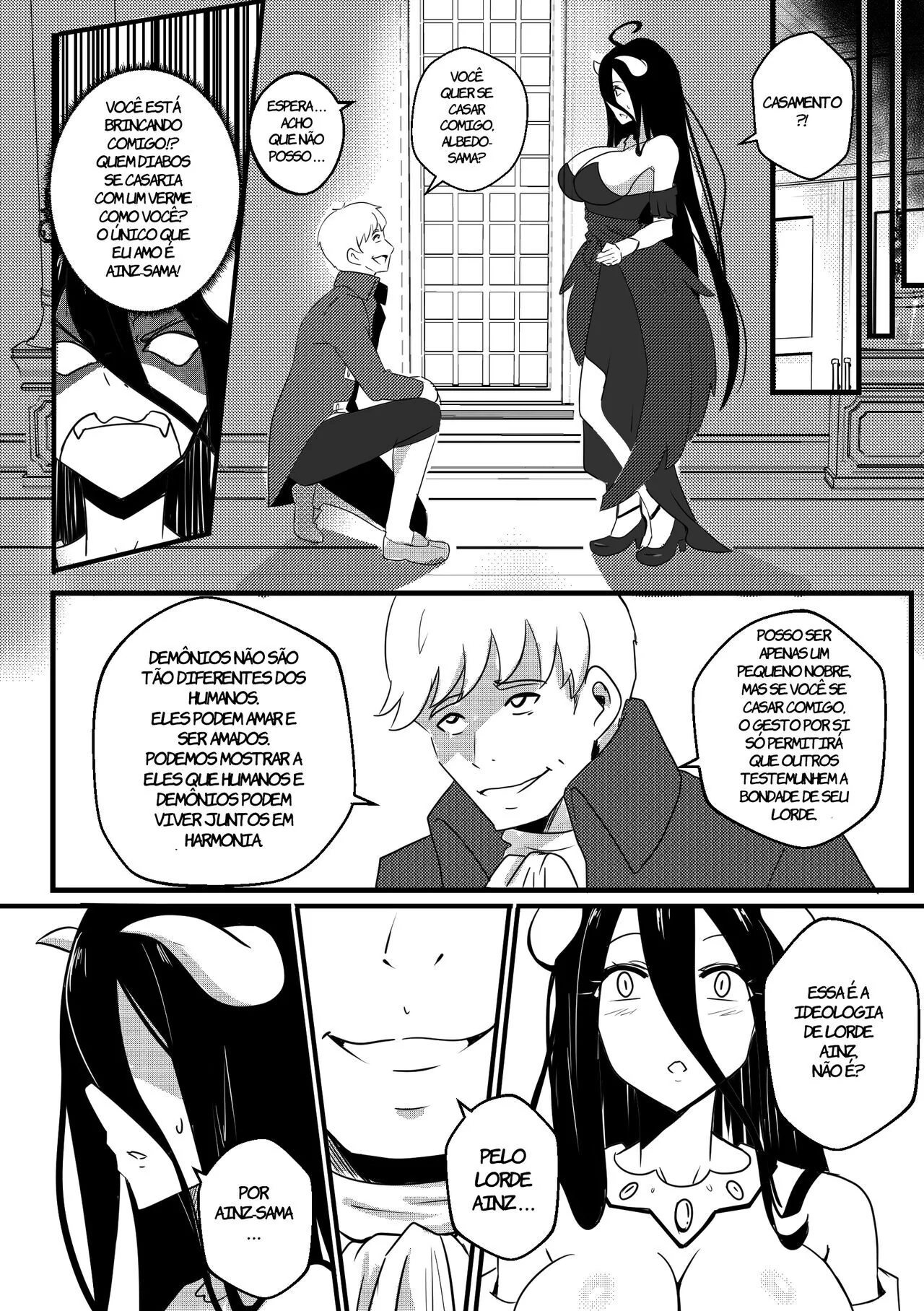 Overlord Hentai: B-Trayal 40 O Desejo Obscuro de Albedo