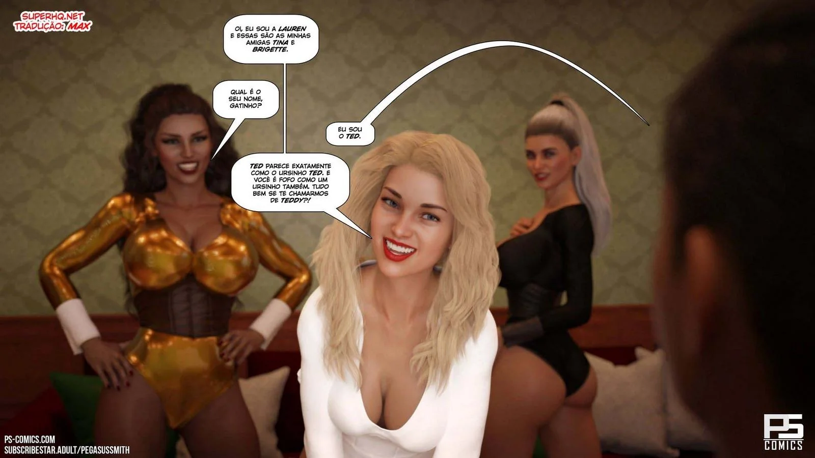 Natal com a Safada da Estrela Cadente – Realizando Desejos em Hentai HQ
