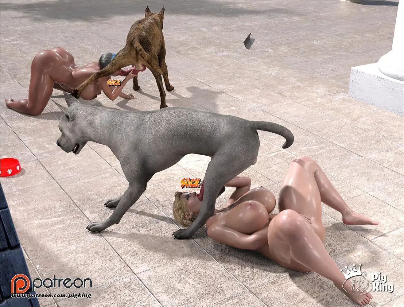 Darla e Cynthia transando com Thor e Zeus em HQ Hentai | Em Hentai HQ