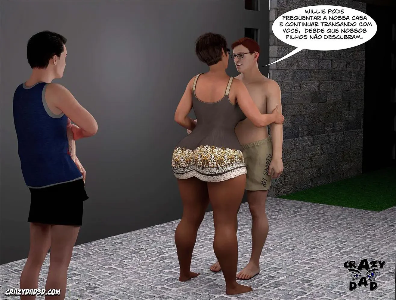 Rainha Piranha Seduzindo o Filho Safado – Massagem Proibida em Hentai HQ Brasileiro