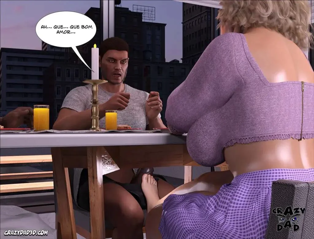 Transando no quarto do filho – Hentai 3D cheio de buceta e piroca em HQ Brasileiro