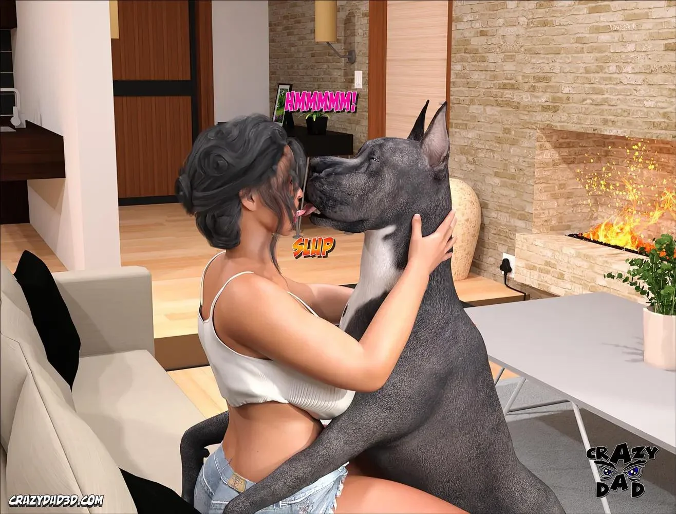 Chloe dando a buceta para Thunder em Hentai Incesto HQ Brasileiro