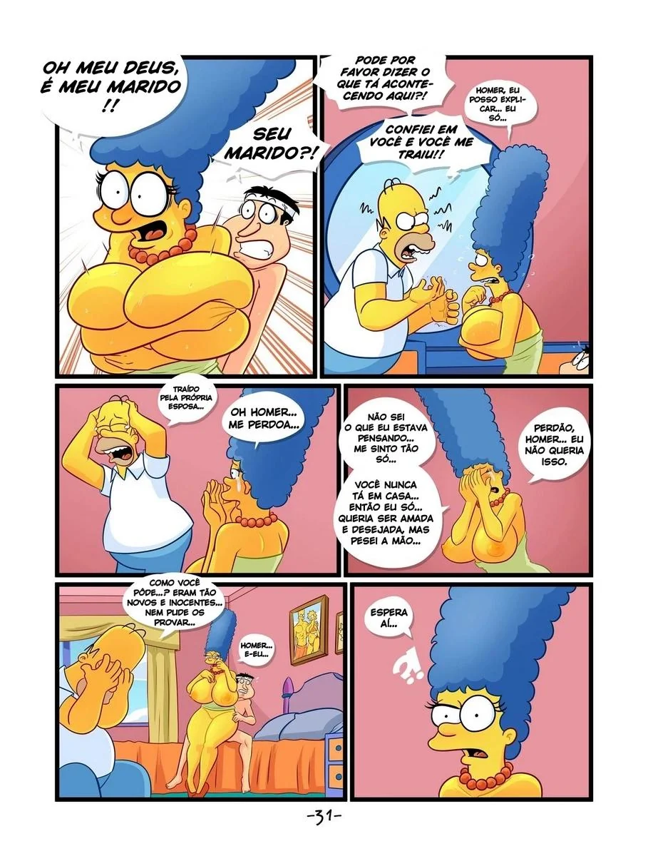 Quagmire e Marge: Aventura Picante em Springfield HQ Brasileiro