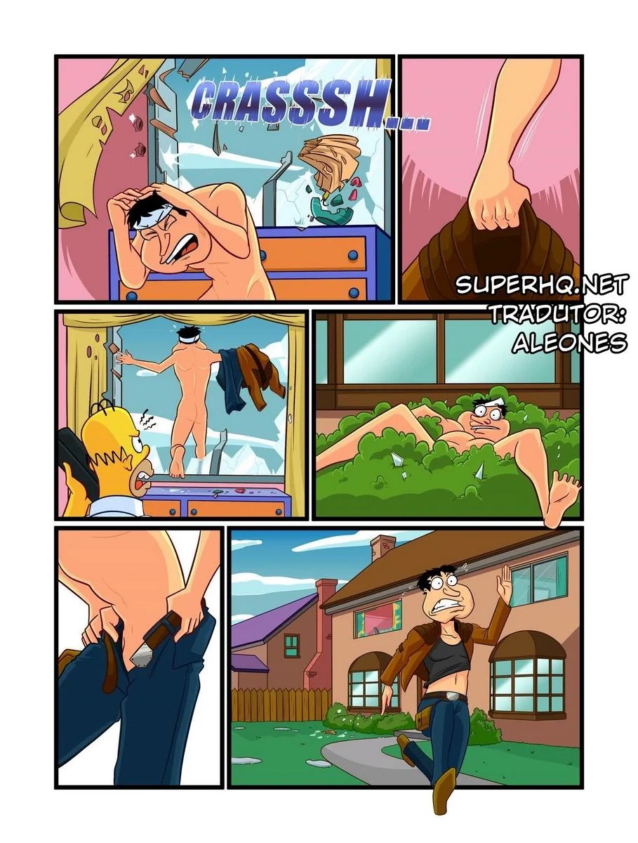 Quagmire e Marge: Aventura Picante em Springfield HQ Brasileiro