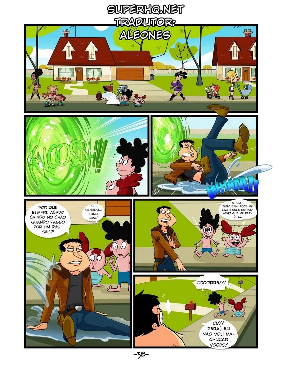 Quagmire e Marge: Aventura Picante em Springfield HQ Brasileiro