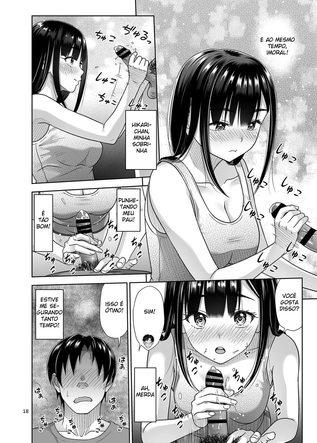 Piranha habilidosa leva Lucas à beira do êxtase – Hentai HQ Brasileiro
