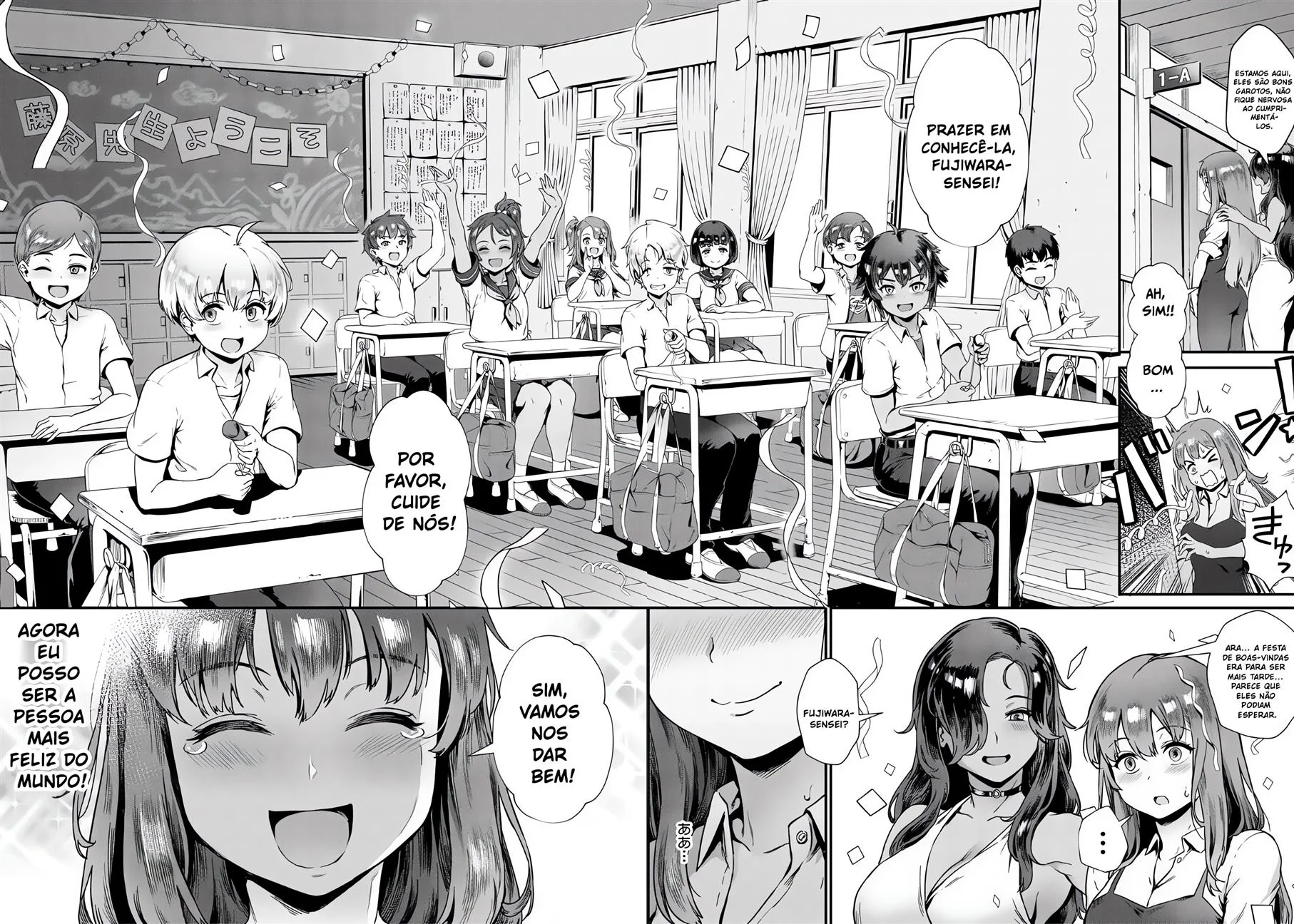 Professora Piranha Levando Rola dos Alunos Exceptionais – HQ Brasileiro em Hentai