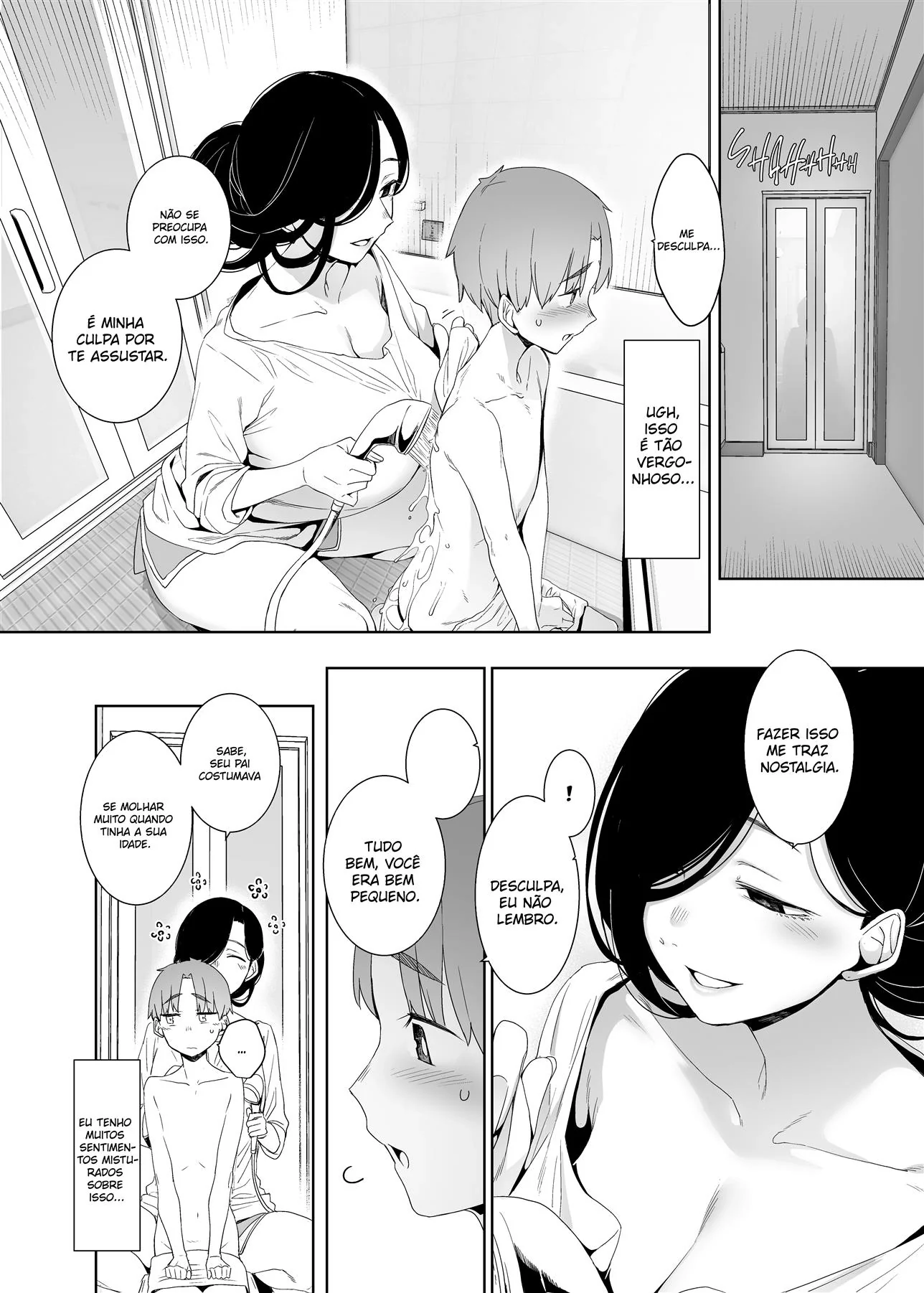 Safadezas na Casa da Tia: Keita se depara com segredos picantes em Hentai HQ Brasileiro