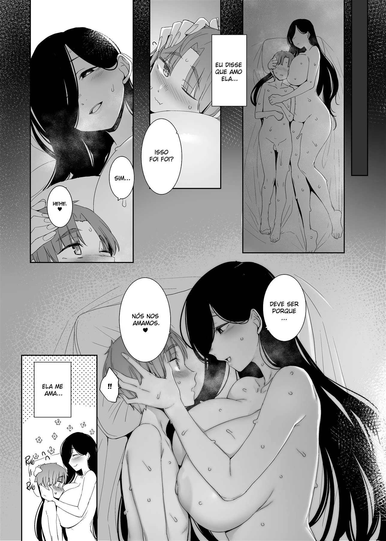 Safadezas na Casa da Tia: Keita se depara com segredos picantes em Hentai HQ Brasileiro