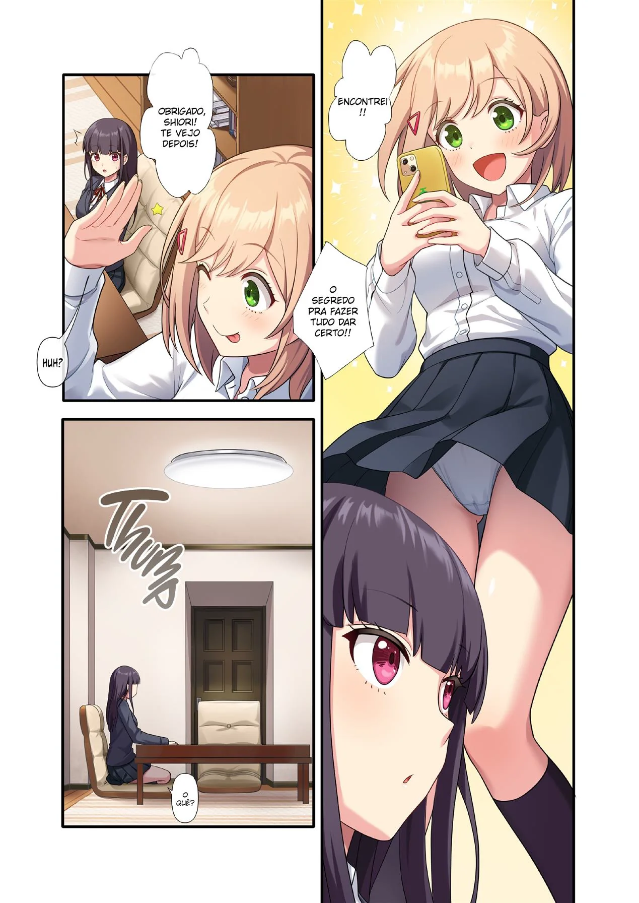 Professor Sortudo Fodendo a Aluna Piranha e Peitudona – Colegial Hentai HQ Brasileiro