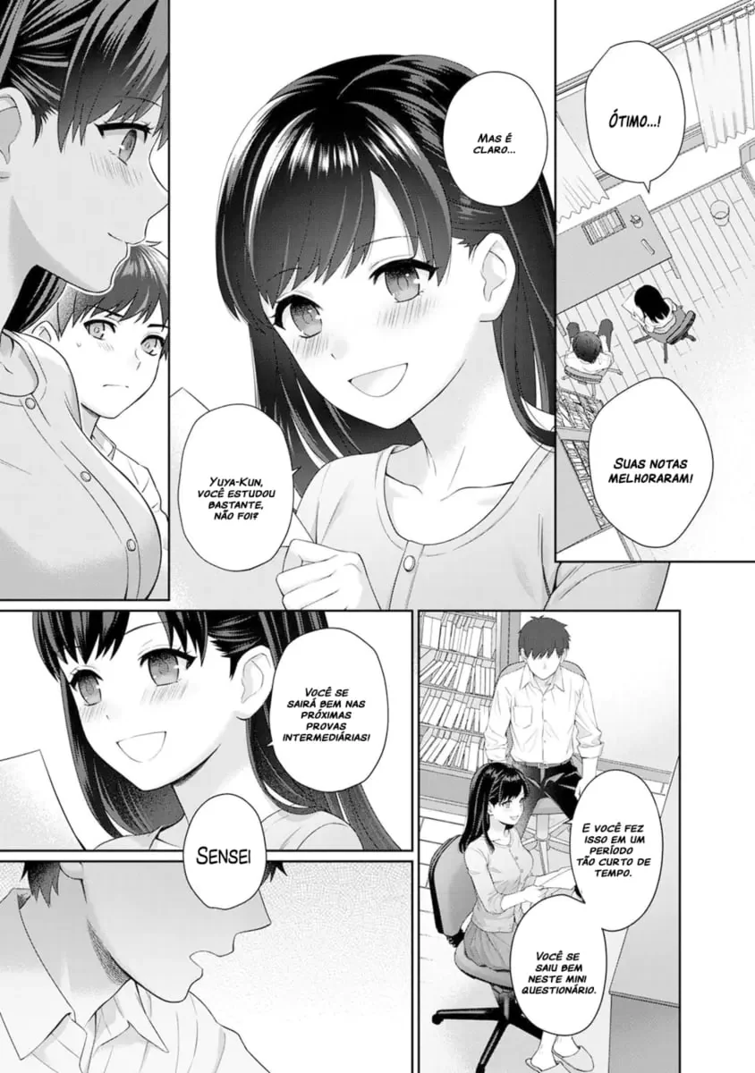 Sensei to Boku Hentai HQ Completo – Fudendo com a professora particular