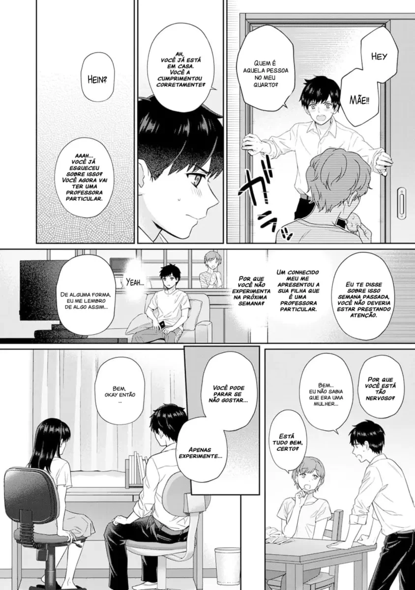 Sensei to Boku Hentai HQ Completo – Fudendo com a professora particular
