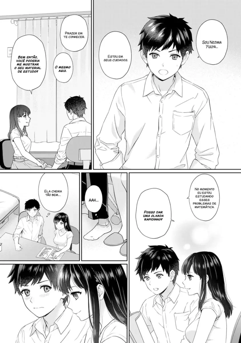 Sensei to Boku Hentai HQ Completo – Fudendo com a professora particular