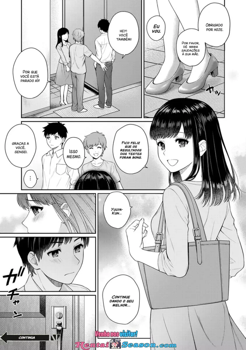 Professora Particular Fode o Aluno Rejeitado em Hentai HQ Brasileiro