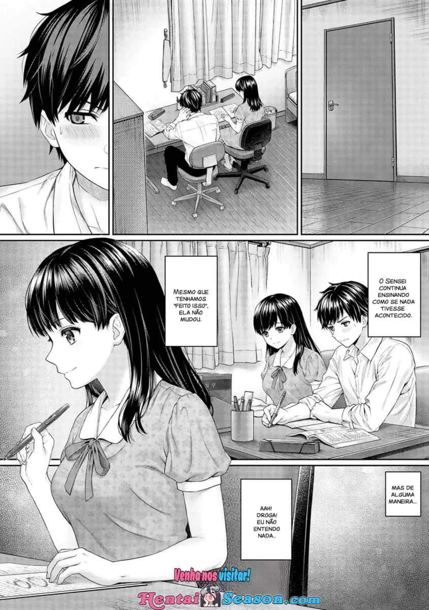Professora Particular Safada Dando a Buceta Pro Aluno – Hentai HQ Brasileiro