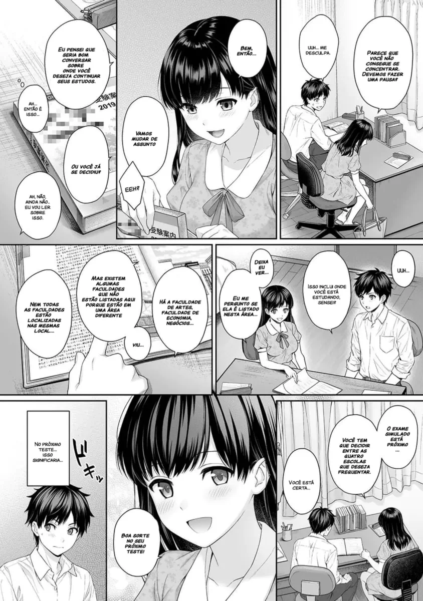 Professora Particular Safada Dando a Buceta Pro Aluno – Hentai HQ Brasileiro