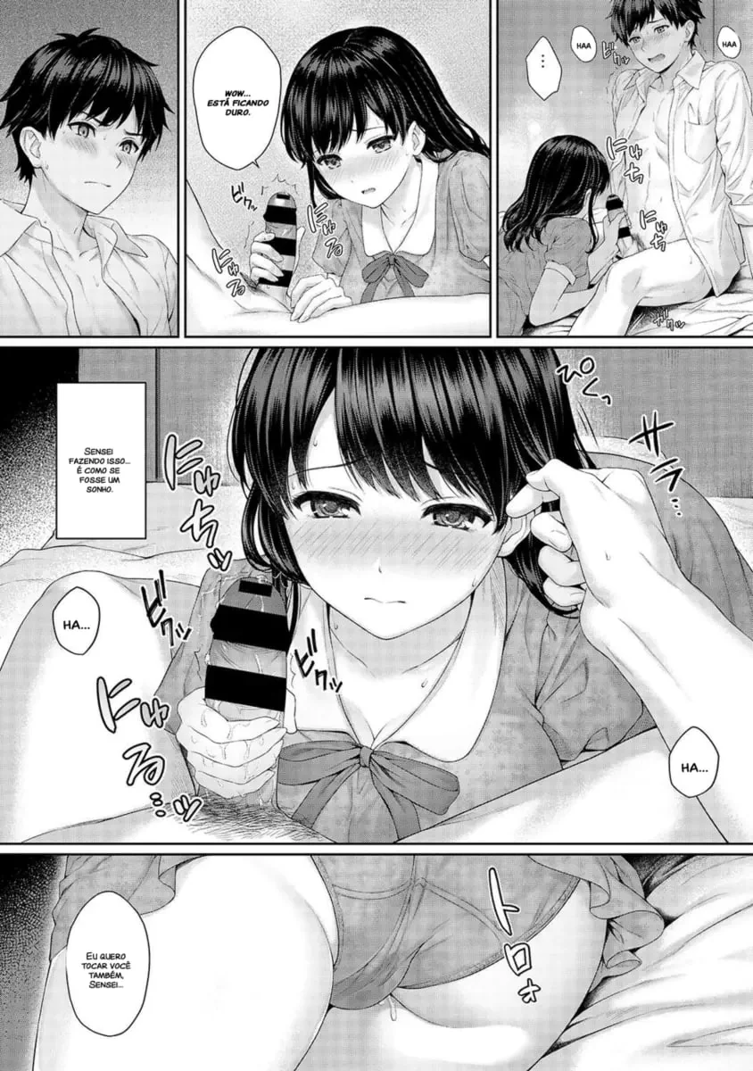 Professora Particular Safada Dando a Buceta Pro Aluno – Hentai HQ Brasileiro