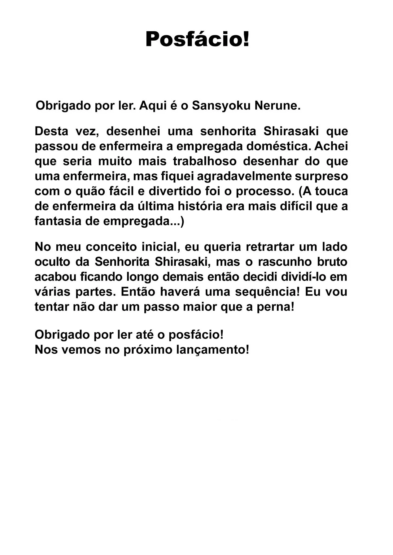 Senhorita Shirasaki – Empregada bunduda e gostosa