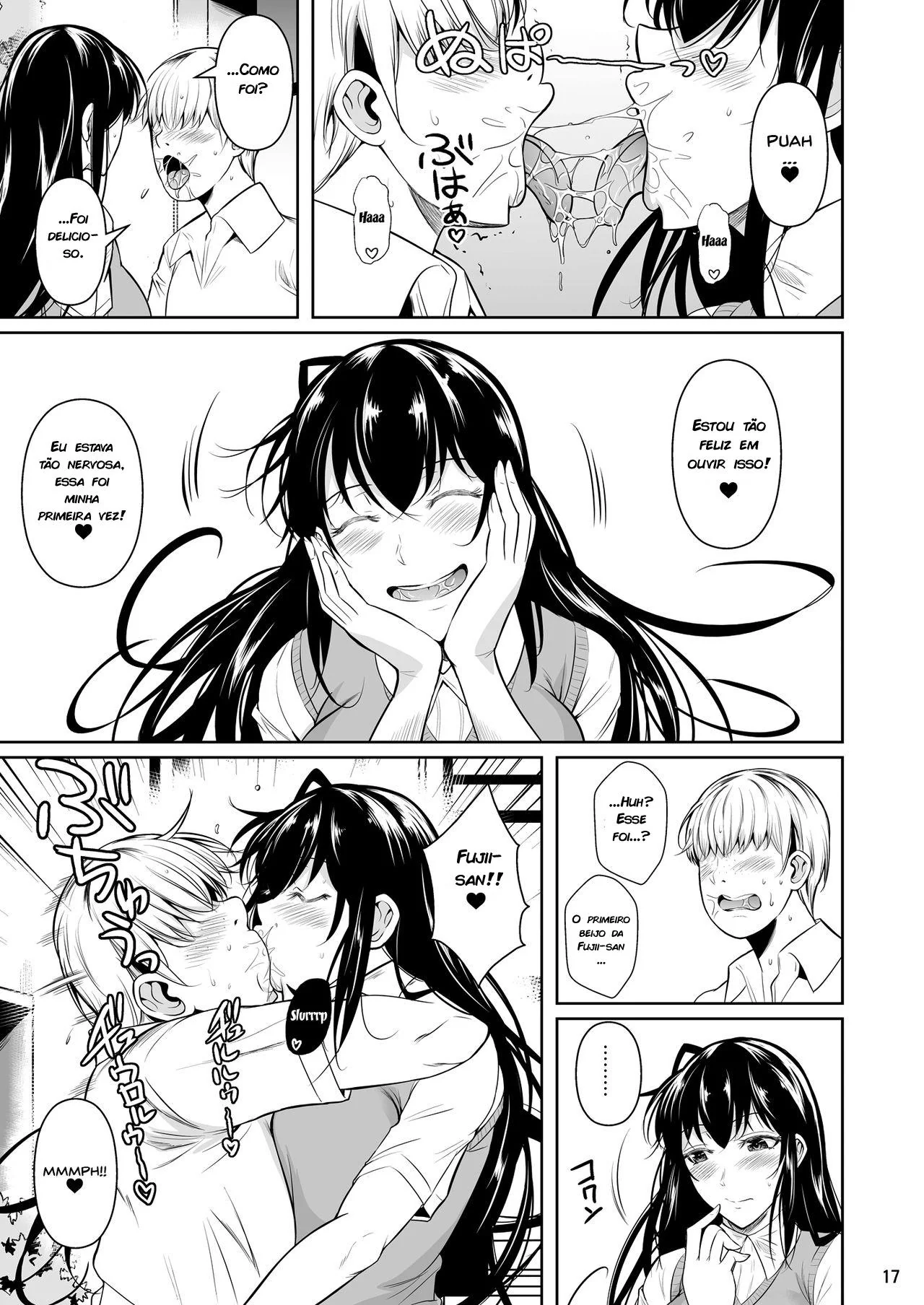 Sokushitsu x Sokuhame Gakuen: O Herdeiro Sortudo e a Colegial Piranha Em Hentai HQ Brasileiro