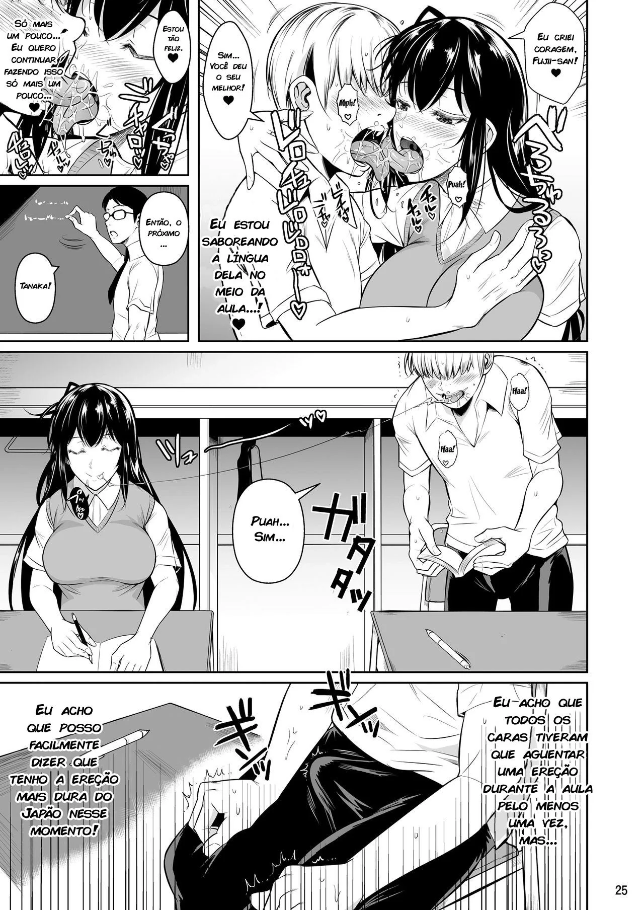 Sokushitsu x Sokuhame Gakuen: O Herdeiro Sortudo e a Colegial Piranha Em Hentai HQ Brasileiro
