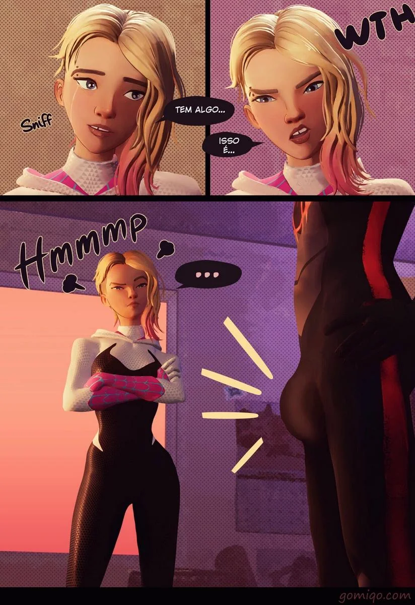 Spider-Gwen: Reencontro com muito sexo em Hentai HQ