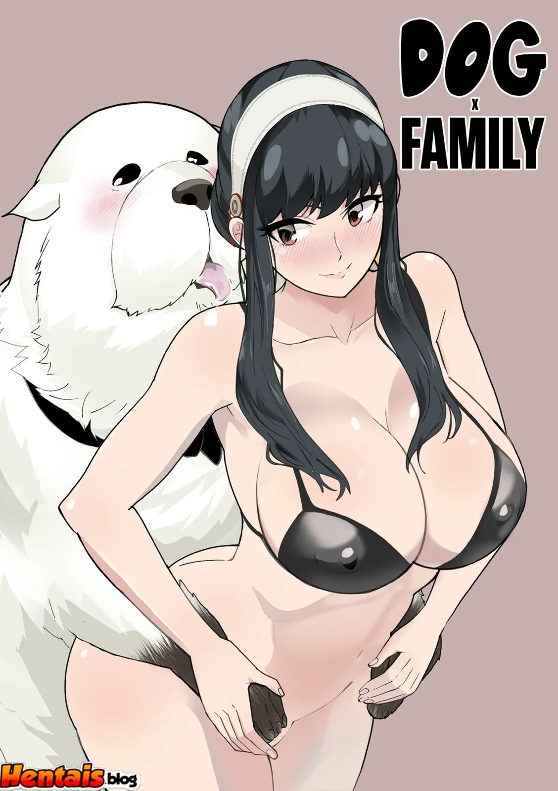 Dog x Family – Piranha safada se diverte com seu cachorro em Hentai HQ Brasileiro
