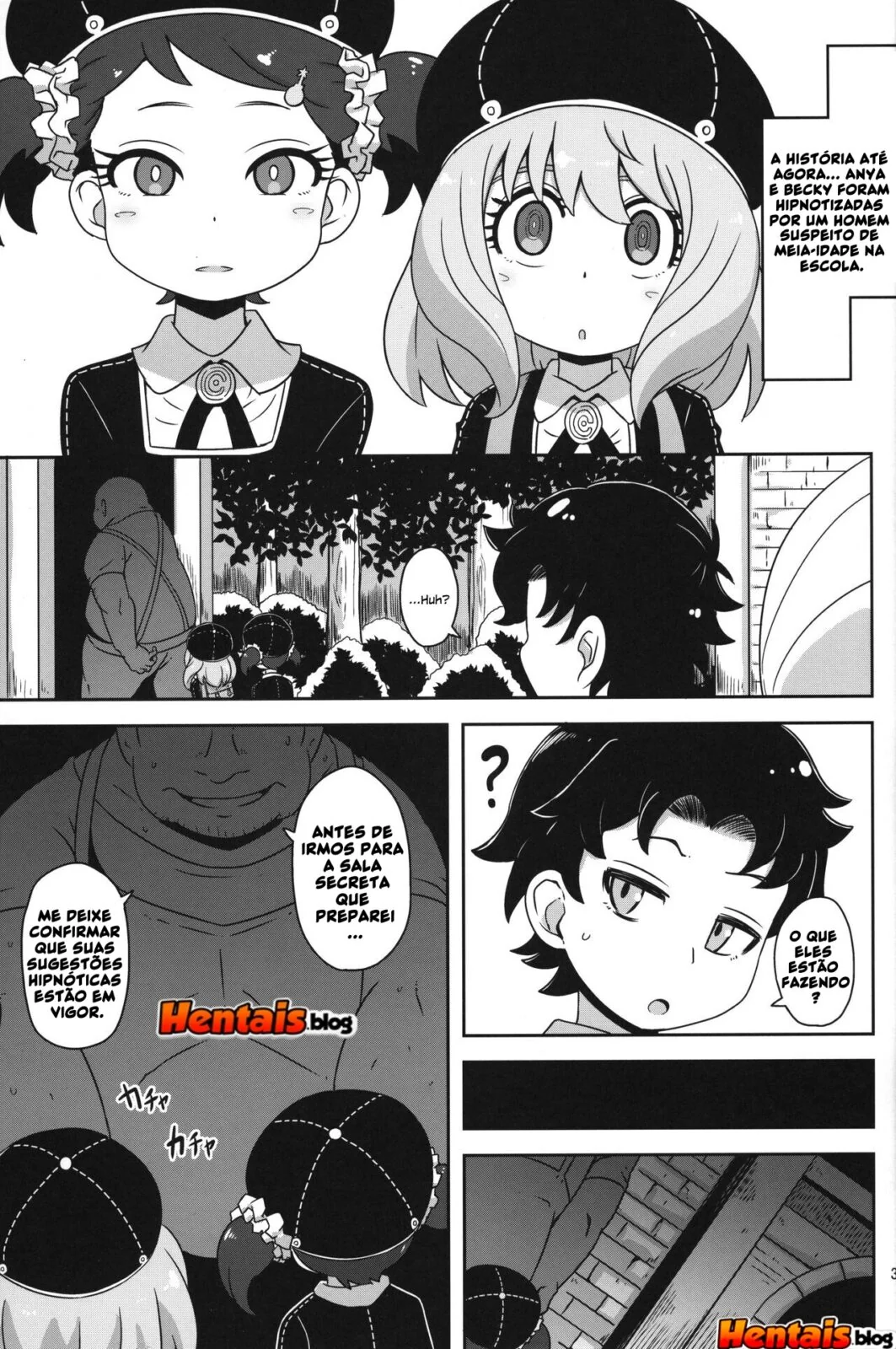 Velho Tarado Hipnotiza Novinhas+18 em Spy x Family Hentai HQ
