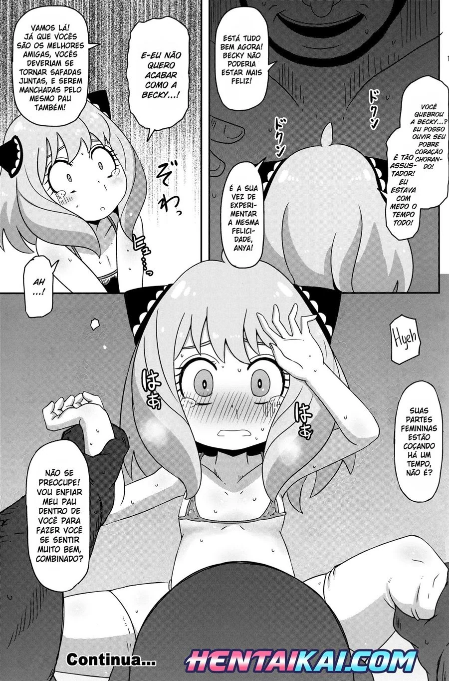 Spy x Family: Saimin Koubi Daisakusen – Hipnose e Putaria no Motel com Novinhas em HQ Brasileiro