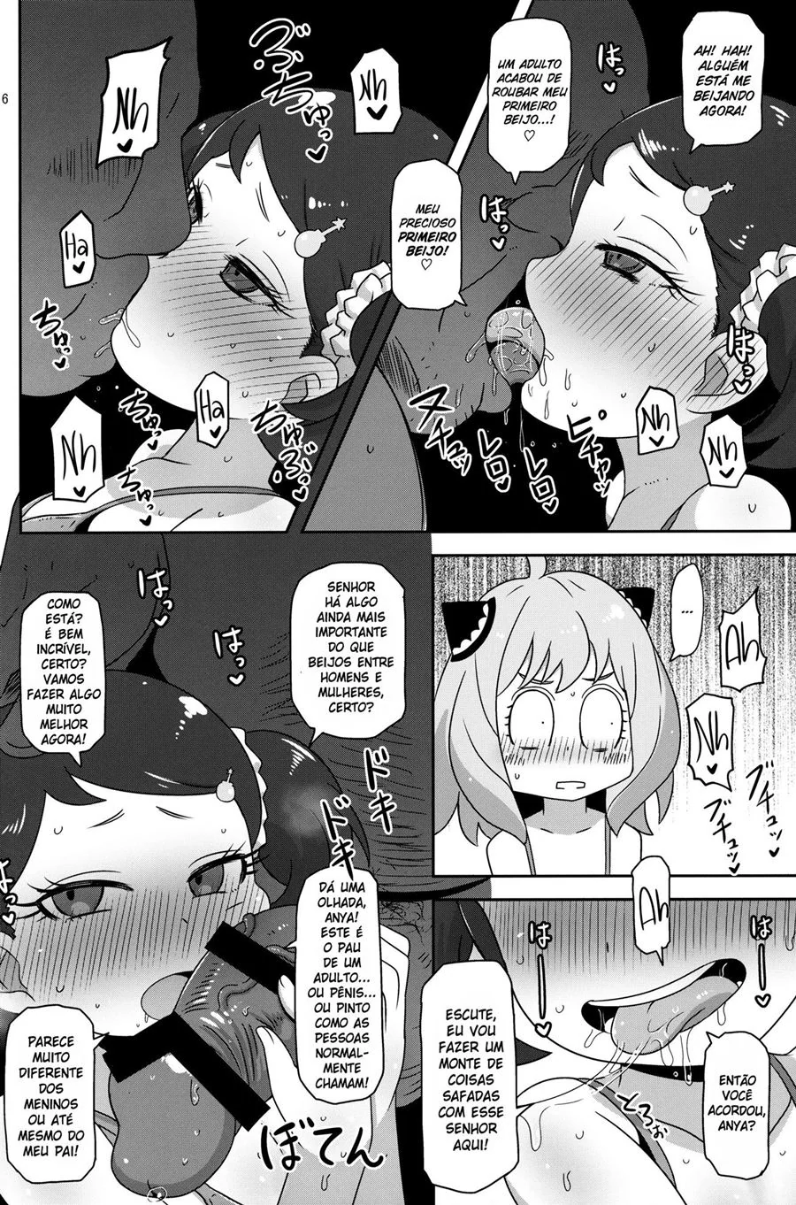 Spy x Family: Saimin Koubi Daisakusen – Hipnose e Putaria no Motel com Novinhas em HQ Brasileiro