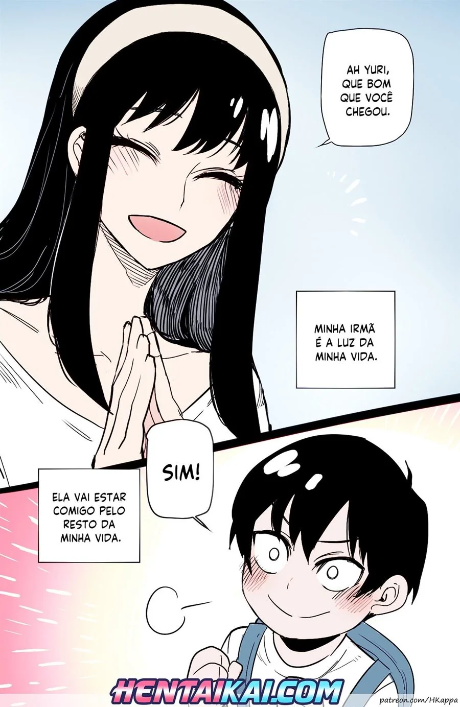 Spy x Family: Espiando a Buceta da Minha Irmã em Hentai HQ Brasileiro