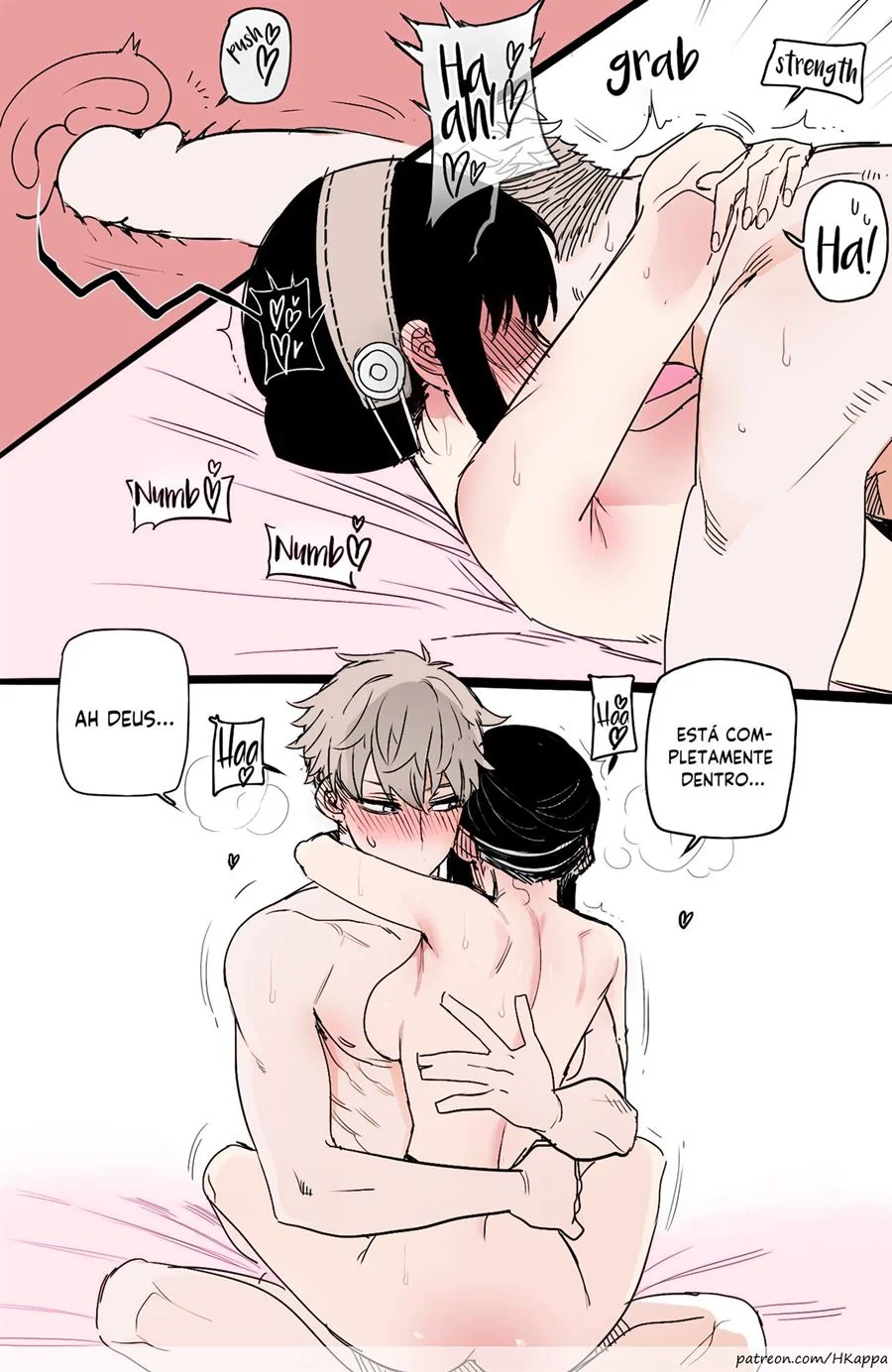 Spy x Family: Espiando a Buceta da Minha Irmã em Hentai HQ Brasileiro