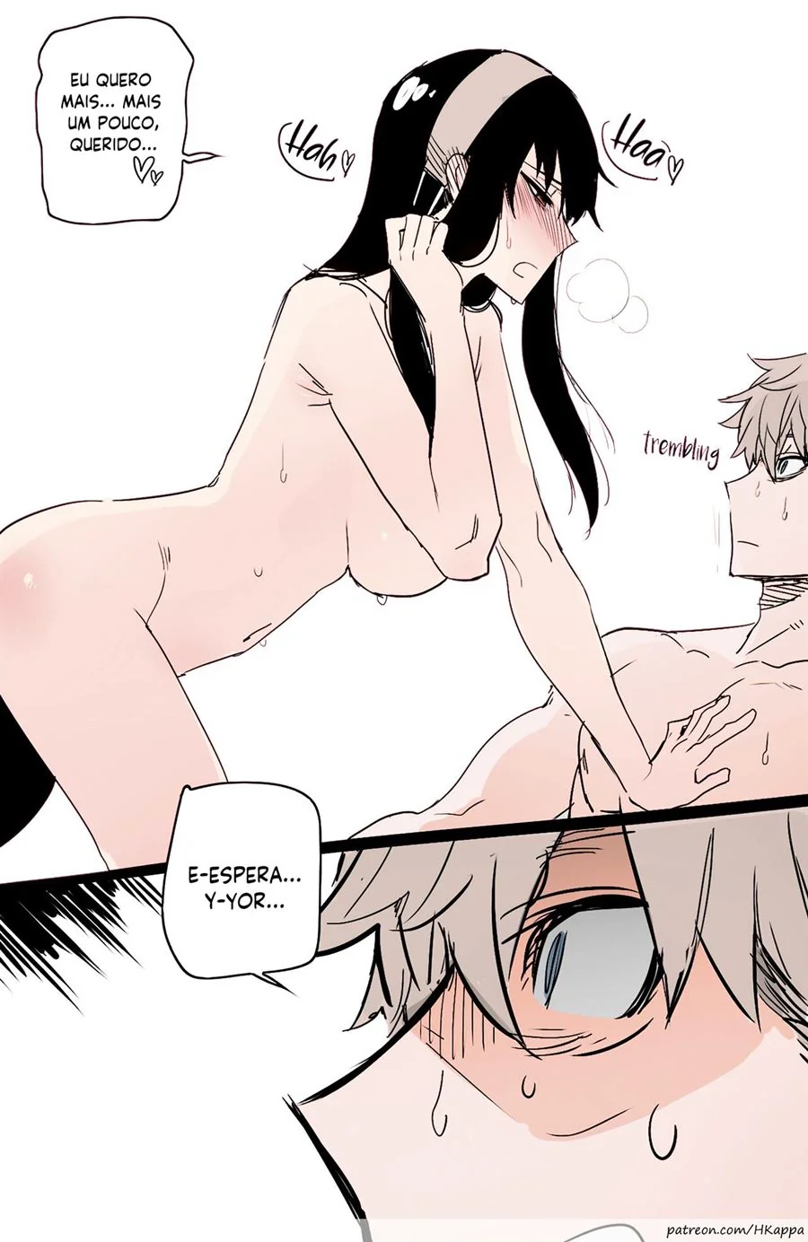 Spy x Family: Espiando a Buceta da Minha Irmã em Hentai HQ Brasileiro