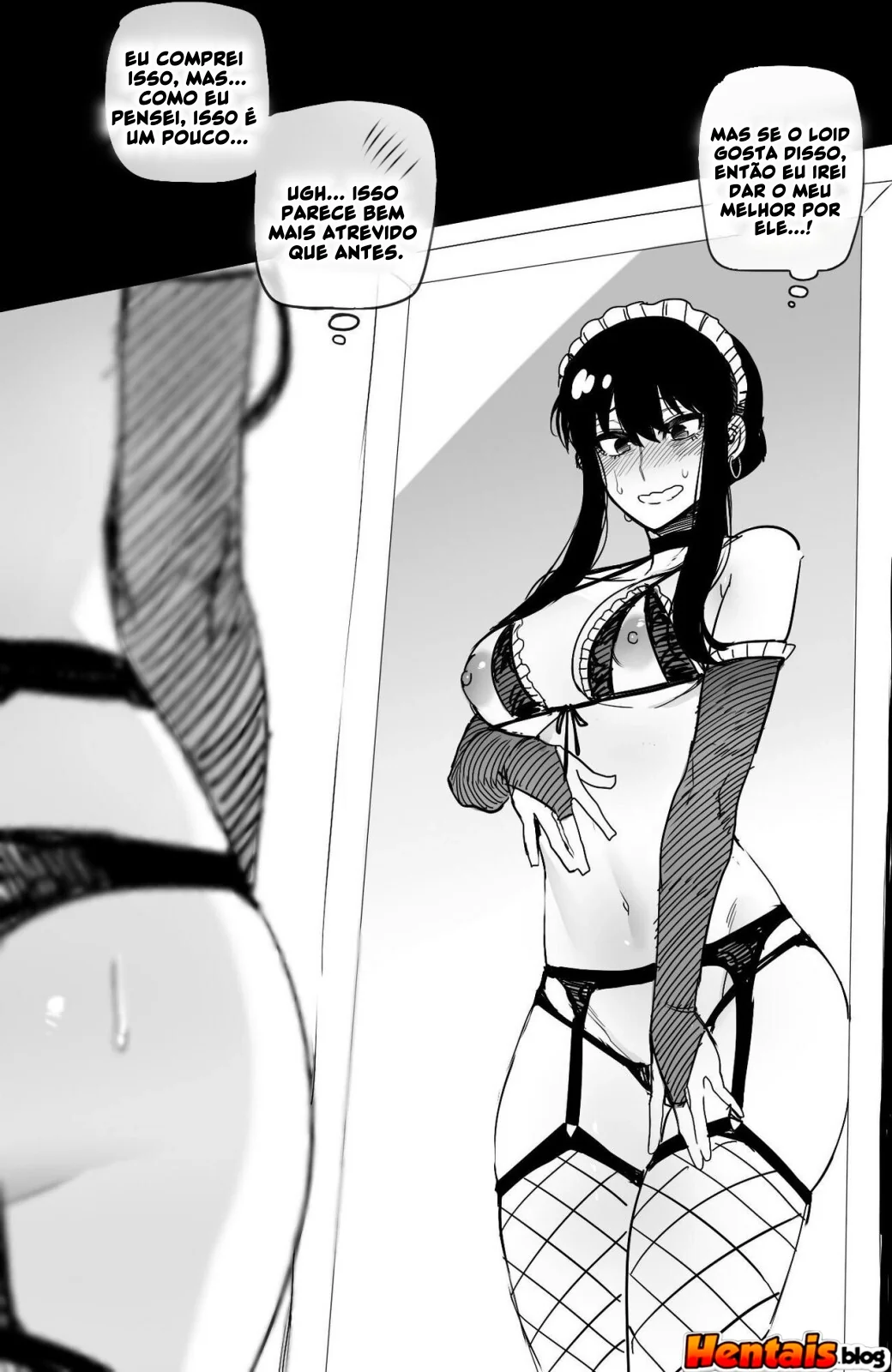 Novinha Piranha da Buceta Gulosa e Marido Dotado – Hentai HQ Brasileiro