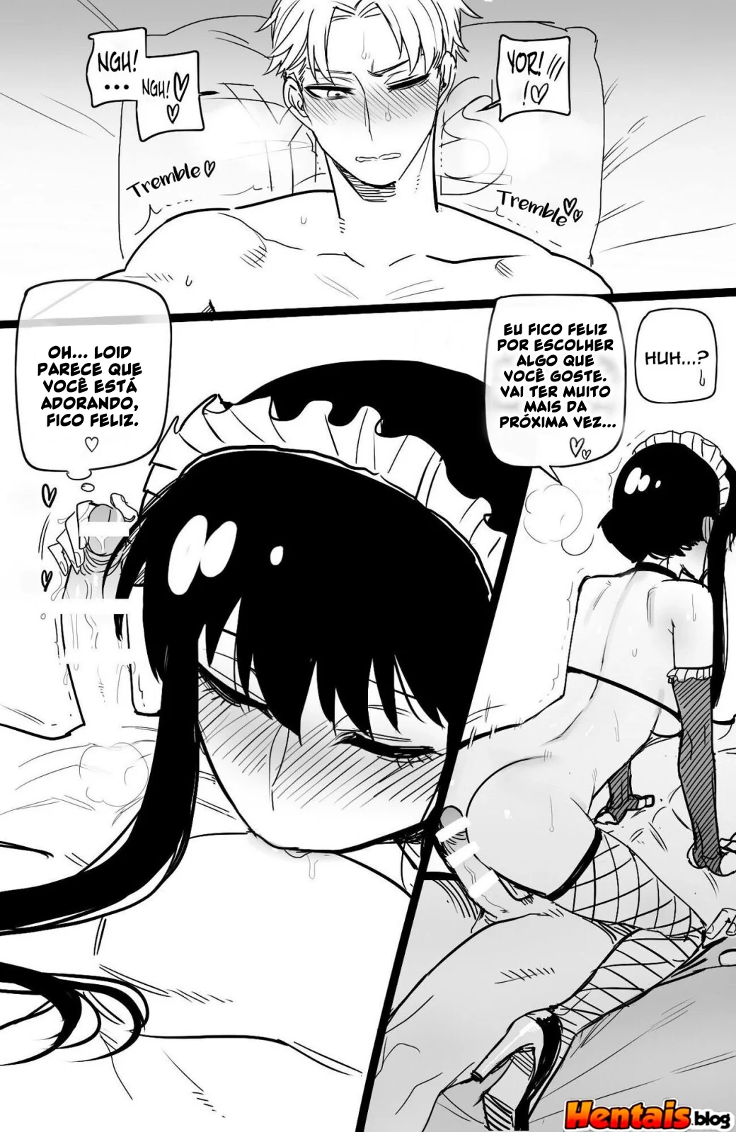 Novinha Piranha da Buceta Gulosa e Marido Dotado – Hentai HQ Brasileiro